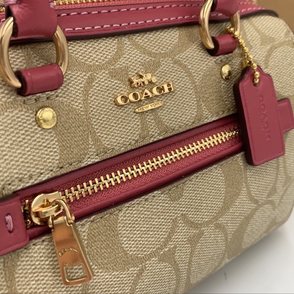Coach C9947 Mini Rowan Crossbody
In Signature Canvas In Gold/Light
Khaki Rouge - Picture 7 of 16